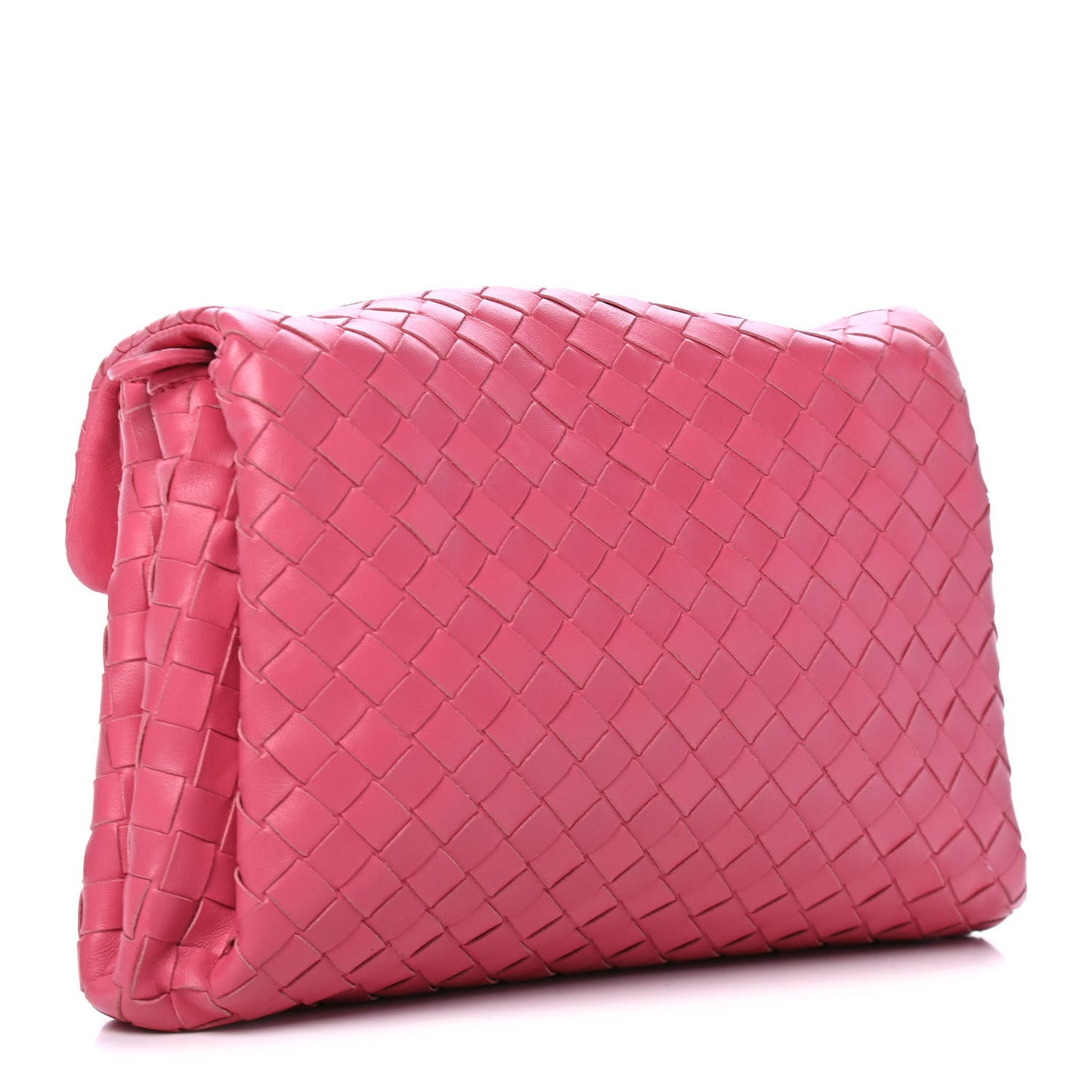 Nappa Intrecciato Cosmetic Case Amaranto