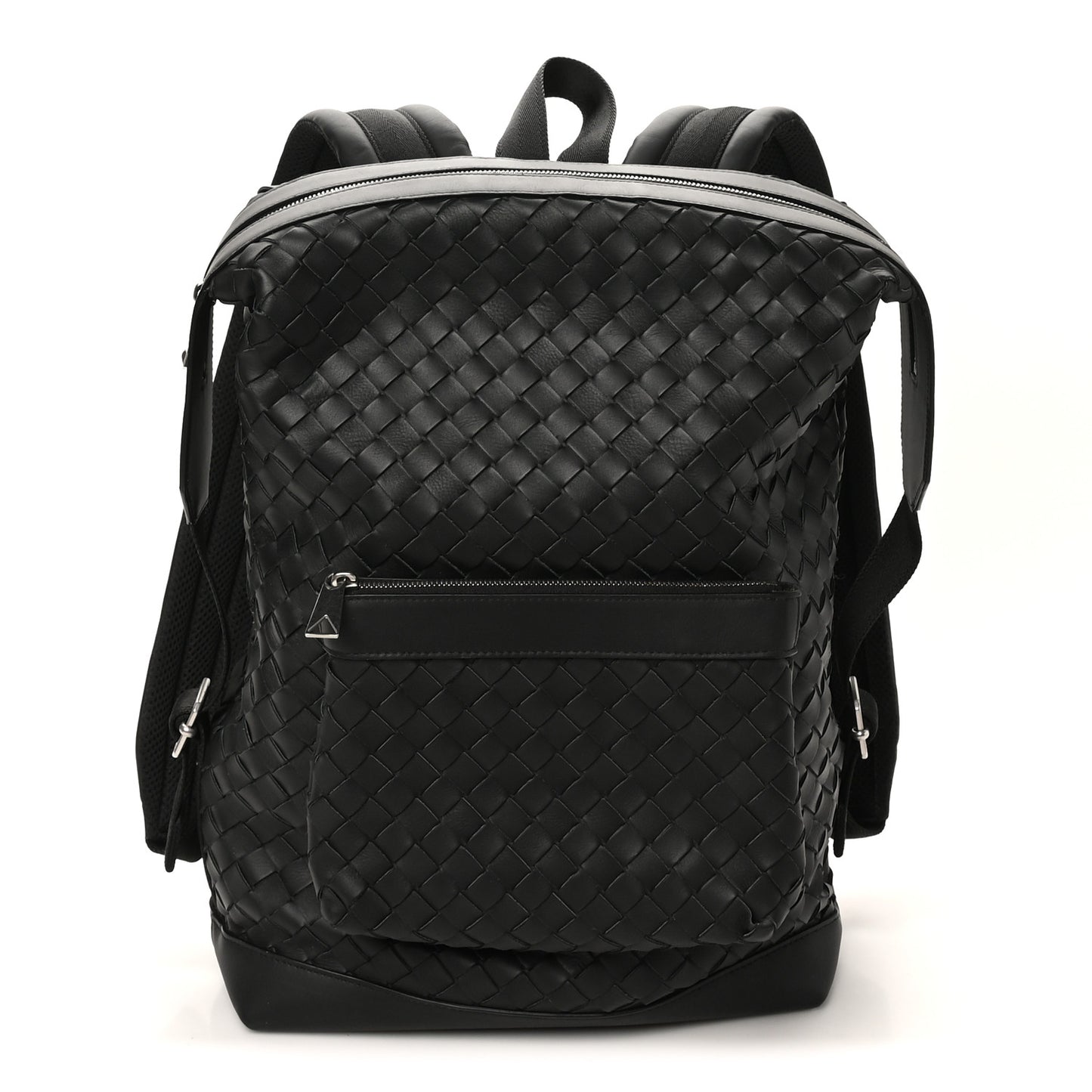 Calfskin Intrecciato Hydrology Backpack Black