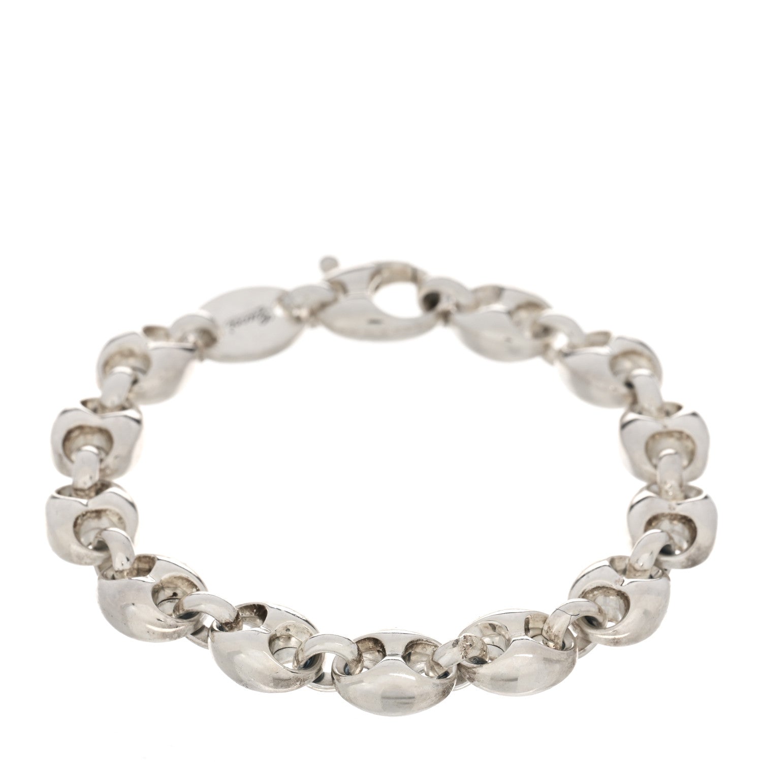 Gucci Sterling Silver Mariner Link Bracelet 1 of 3