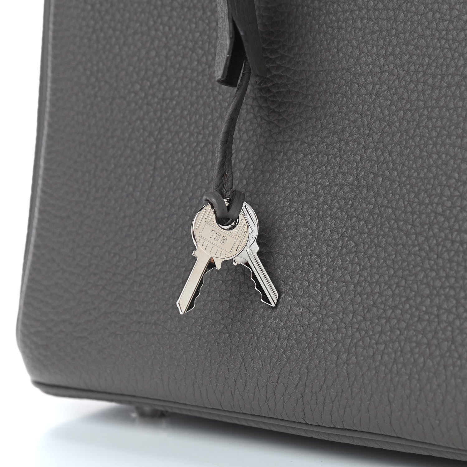 Hermes Togo Birkin 25 Etain 28 of 33