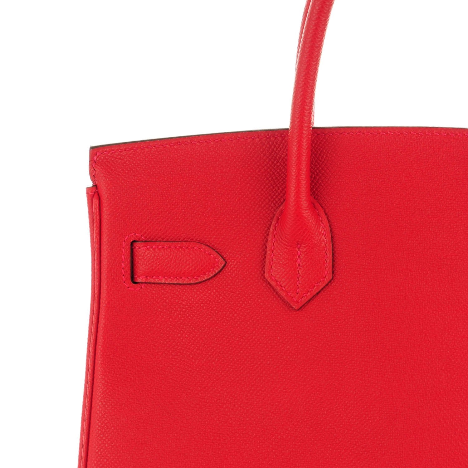 Hermes Epsom Birkin 30 Rouge Casaque 21 of 22
