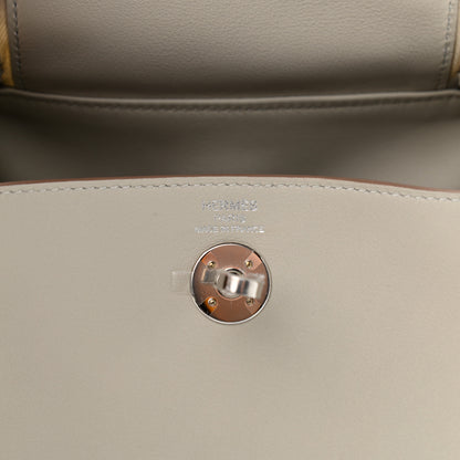 Hermes Swift Mini Lindy 20 Gris Perle 6 of 10