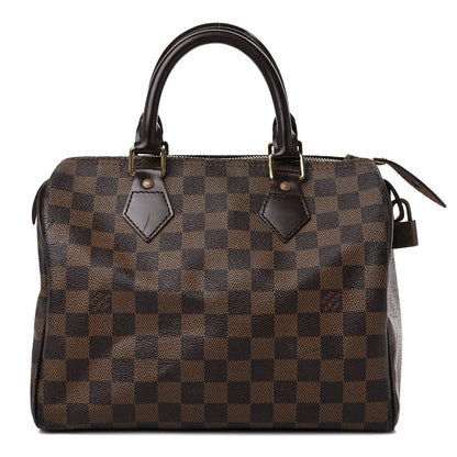 Louis Vuitton Damier Ebene Speedy 25 1 of 17