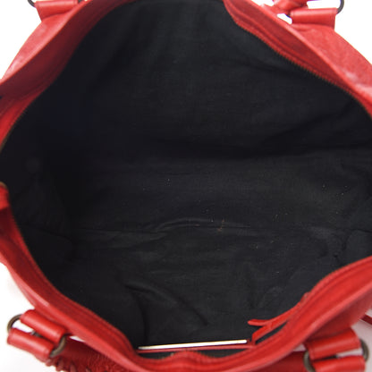 Balenciaga Agneau Classic Hardware City Rouge Coquelicot 4 of 9