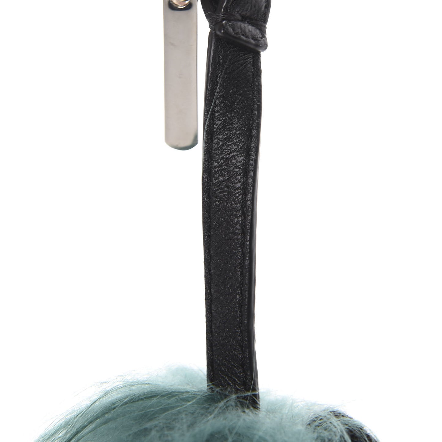 Goat Mink Fox Fur Mum Wonders Bag Charm Jade Bordeaux