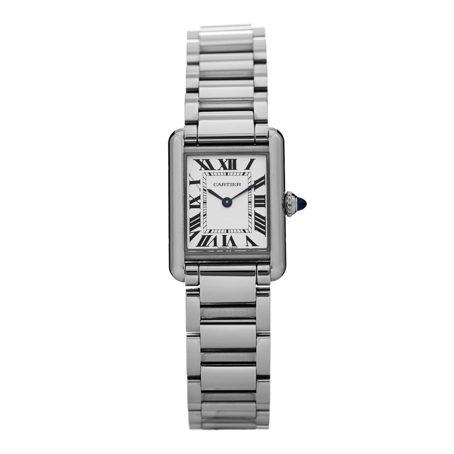 Stainless Steel 22mm Tank Must Quartz Watch