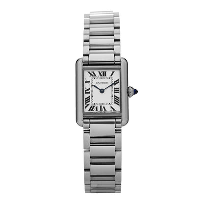 Cartier Stainless Steel 22mm Tank Must Quartz Watch 1 of 5
