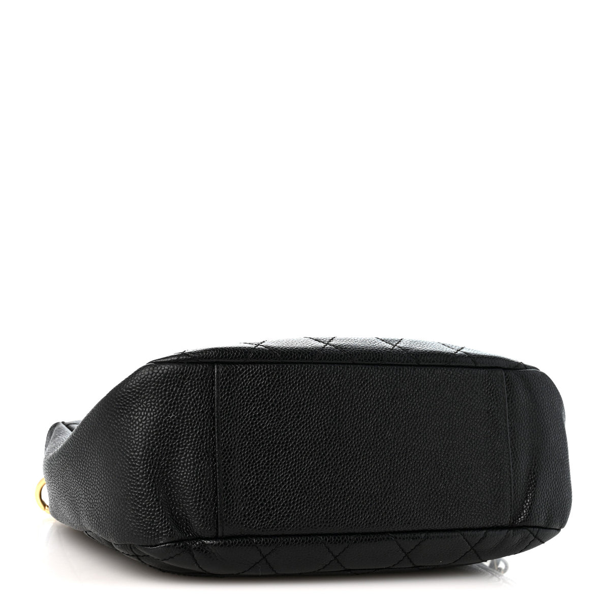 Caviar Quilted Timeless CC Shoulder Bag Black