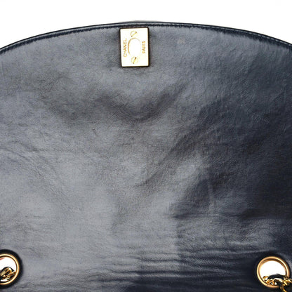 Chanel Lambskin Quilted Medium Single Flap Black 11 of 17