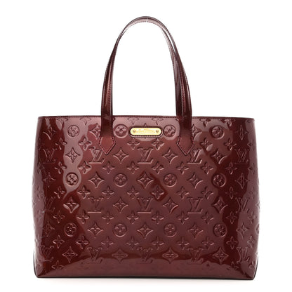 Louis Vuitton Vernis Wilshire MM Rouge Fauviste 1 of 10