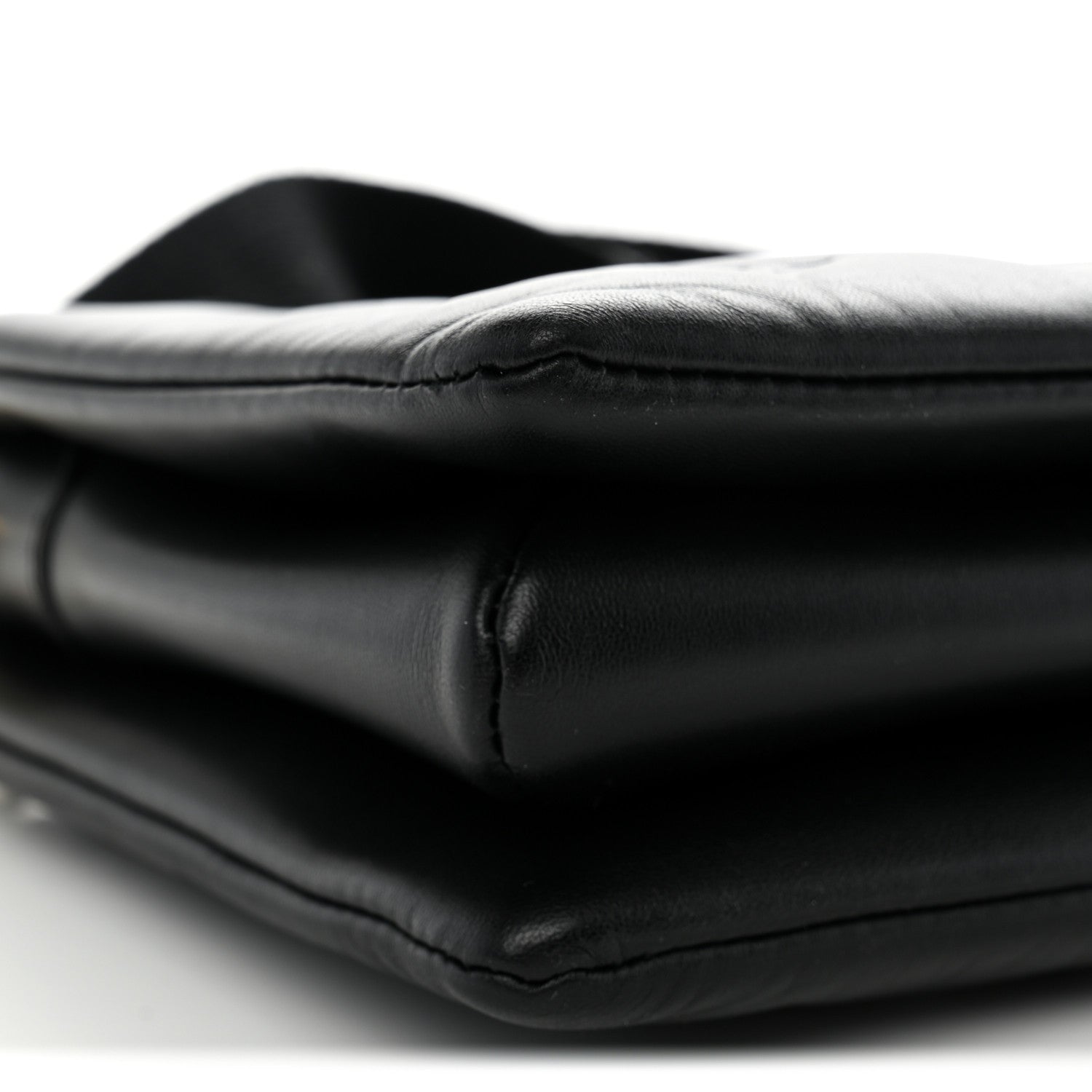 Louis Vuitton Lambskin Embossed Monogram Coussin PM Black 8 of 9