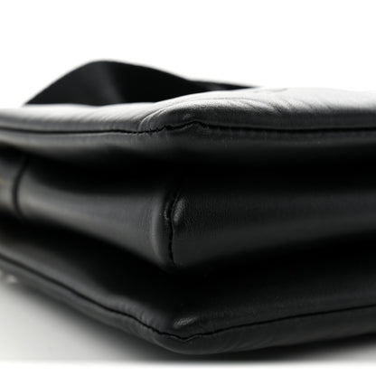 Louis Vuitton Lambskin Embossed Monogram Coussin PM Black 8 of 9