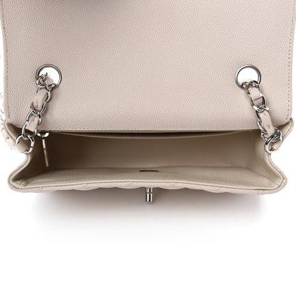 Chanel Caviar Quilted Mini Rectangular Flap White 5 of 11