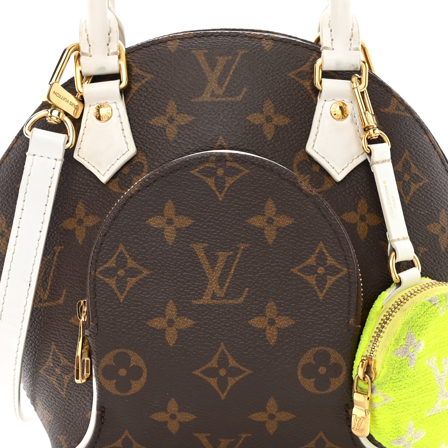 Louis Vuitton Monogram LV Match Ellipse BB White 10 of 17