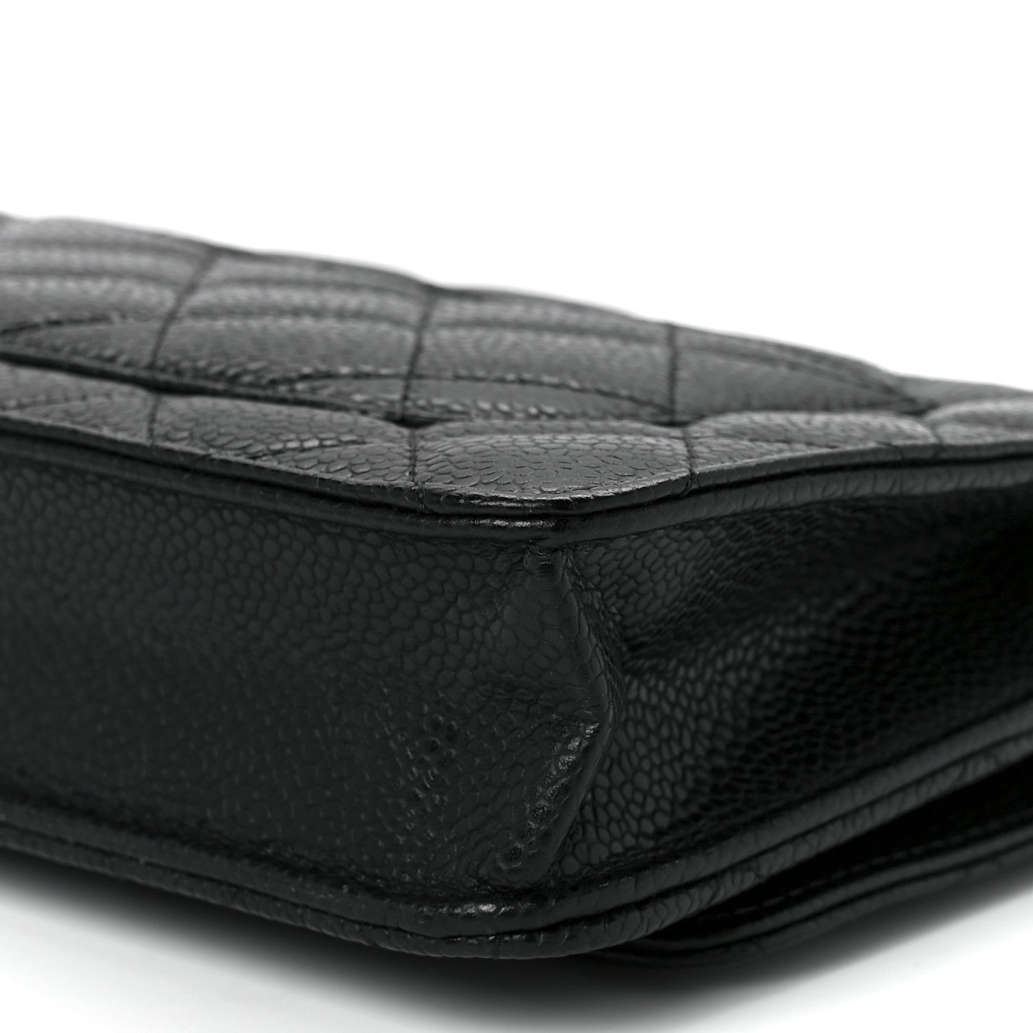 Chanel Caviar Quilted Wallet On Chain WOC Black 11 of 13
