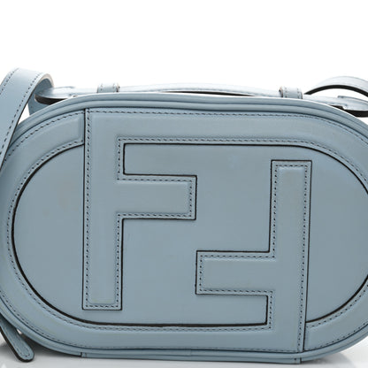 Fendi Vitello Grace Camoscio O'Lock Mini Camera Case Azzurro Baby 8 of 11