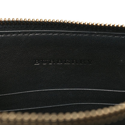 Burberry House Check Derby Peyton Crossbody Clutch Bag Black 6 of 9