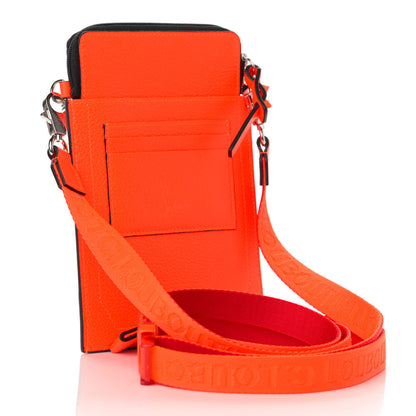 Christian Louboutin Empire Calfskin Spikes Loubilab Clutch Sunrise 2 of 9