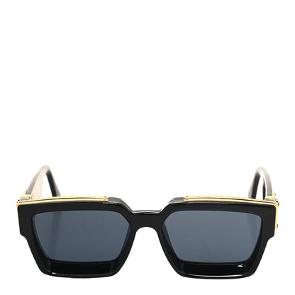 Louis Vuitton Acetate 1.1 Millionaires Sunglasses Z1165E Black 2 of 7