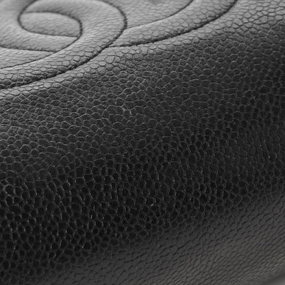 Chanel Caviar Timeless CC Cosmetic Pouch Black 8 of 10