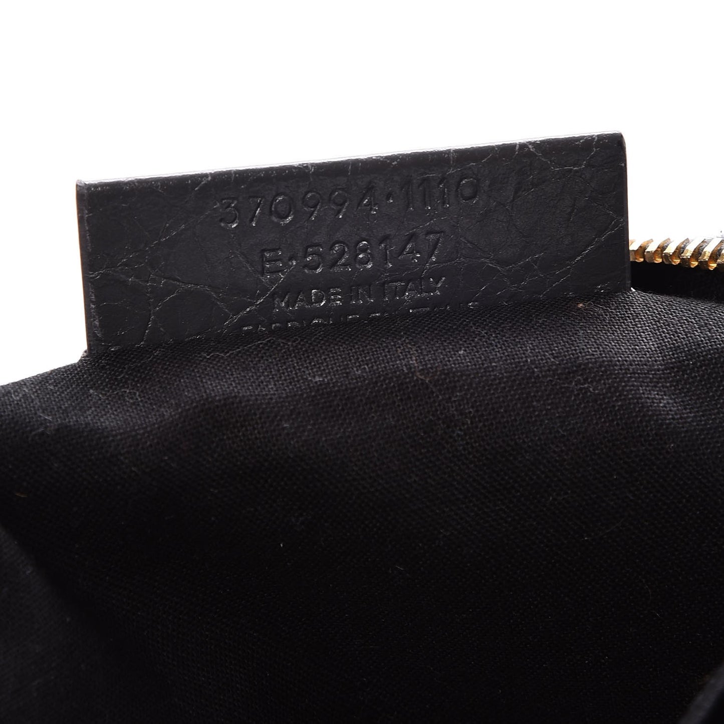 Agneau Giant 12 Gold Hardware Pouch Clutch Gris Fossile