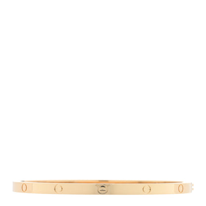 Cartier 18K Yellow Gold Small LOVE Bracelet 17 1 of 8
