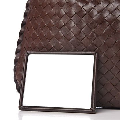 Bottega Veneta Nappa Intrecciato Medium Veneta Hobo Ebano 8 of 13