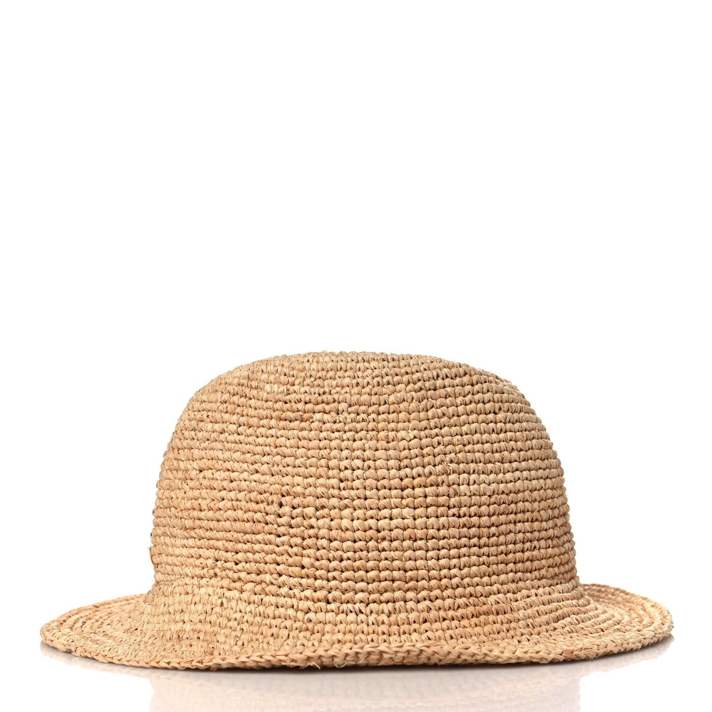 Raffia Double G Hat S Ivory