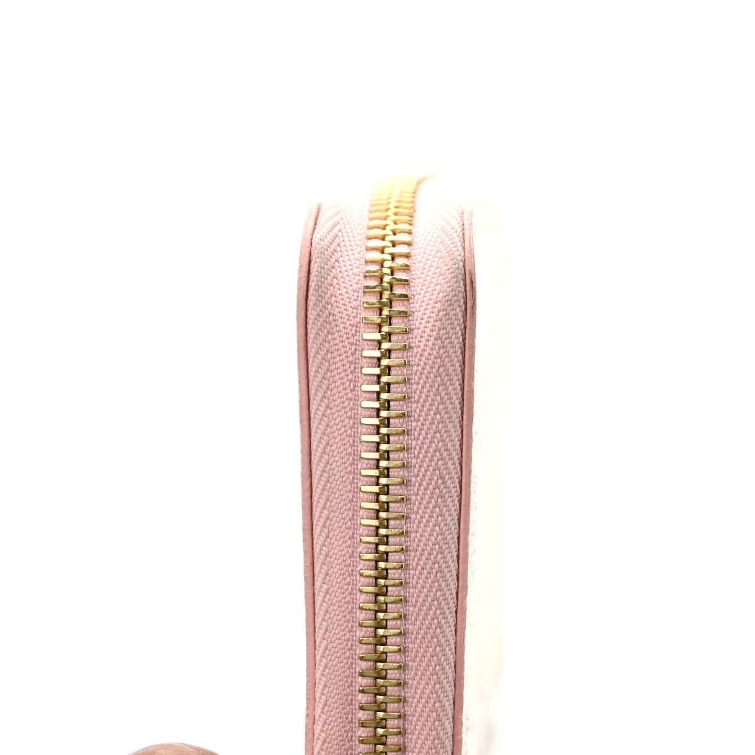 Louis Vuitton Damier Azur Zippy Wallet Rose Ballerine 8 of 8