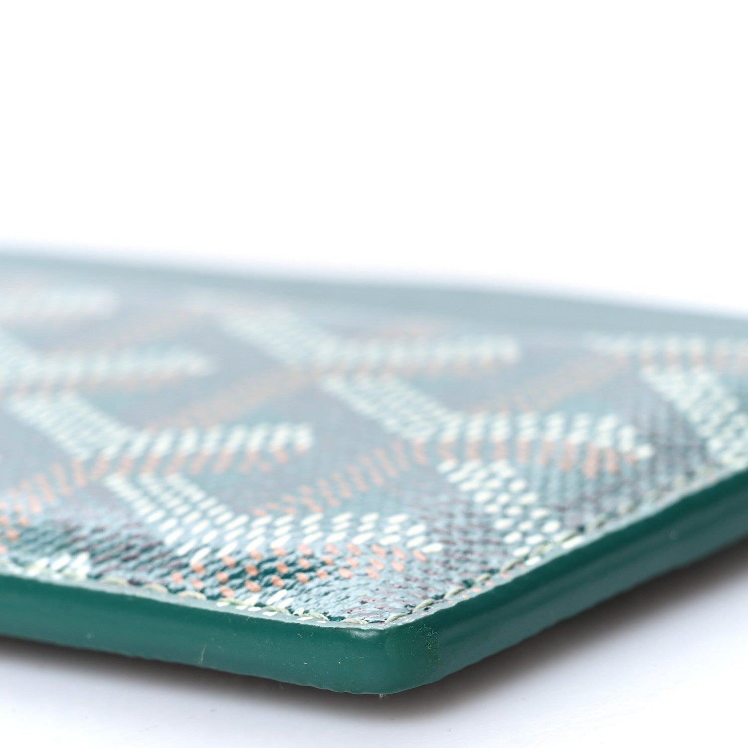 Goyard Goyardine Saint Sulpice Card Holder Green 9 of 10