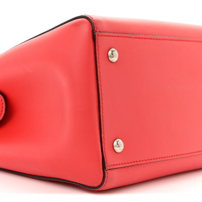 Fendi Vitello Baltico Dolce Shiny Nappa DotCom Satchel Caipiroska Bubblegum 10 of 15