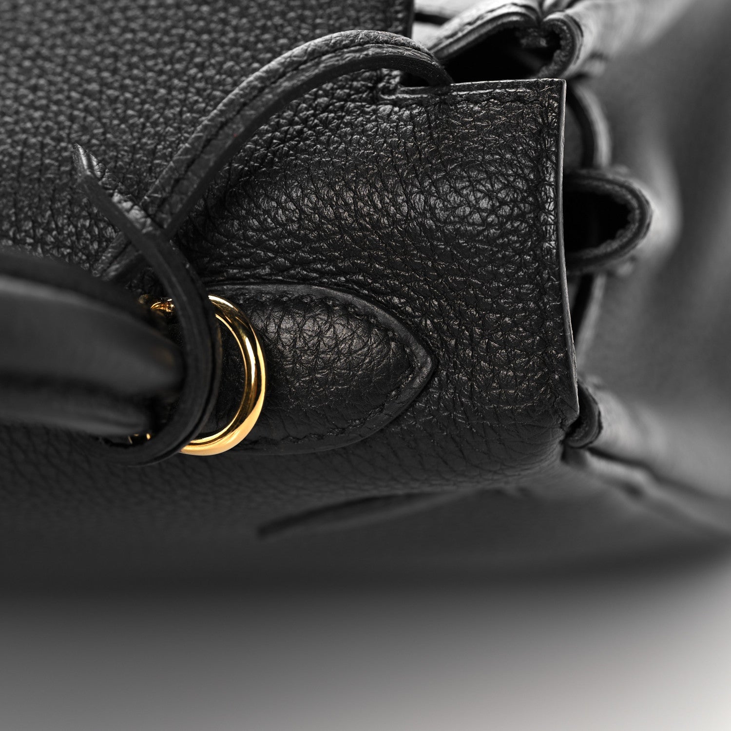 Hermes Togo Kelly Retourne 25 Black 10 of 37