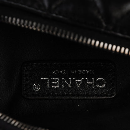 Chanel Lambskin Quilted Banane Waist Bag Fanny Pack Black 7 of 7