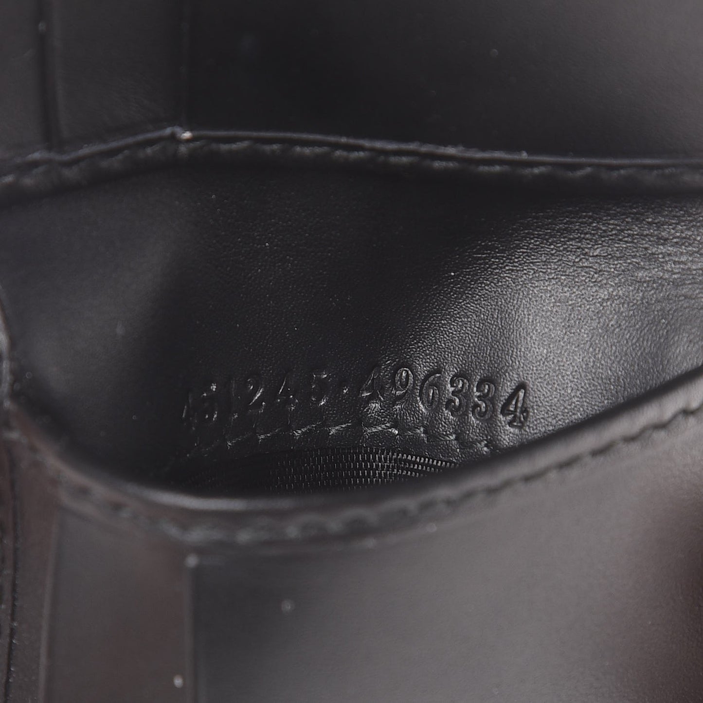 GG Supreme Monogram Bi-Fold Wallet Black