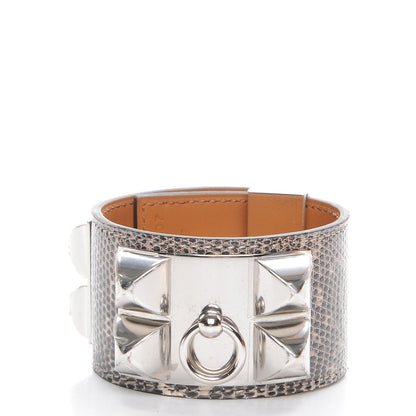 Hermes Lizard Collier De Chien CDC Bracelet S Ombre 3 of 9