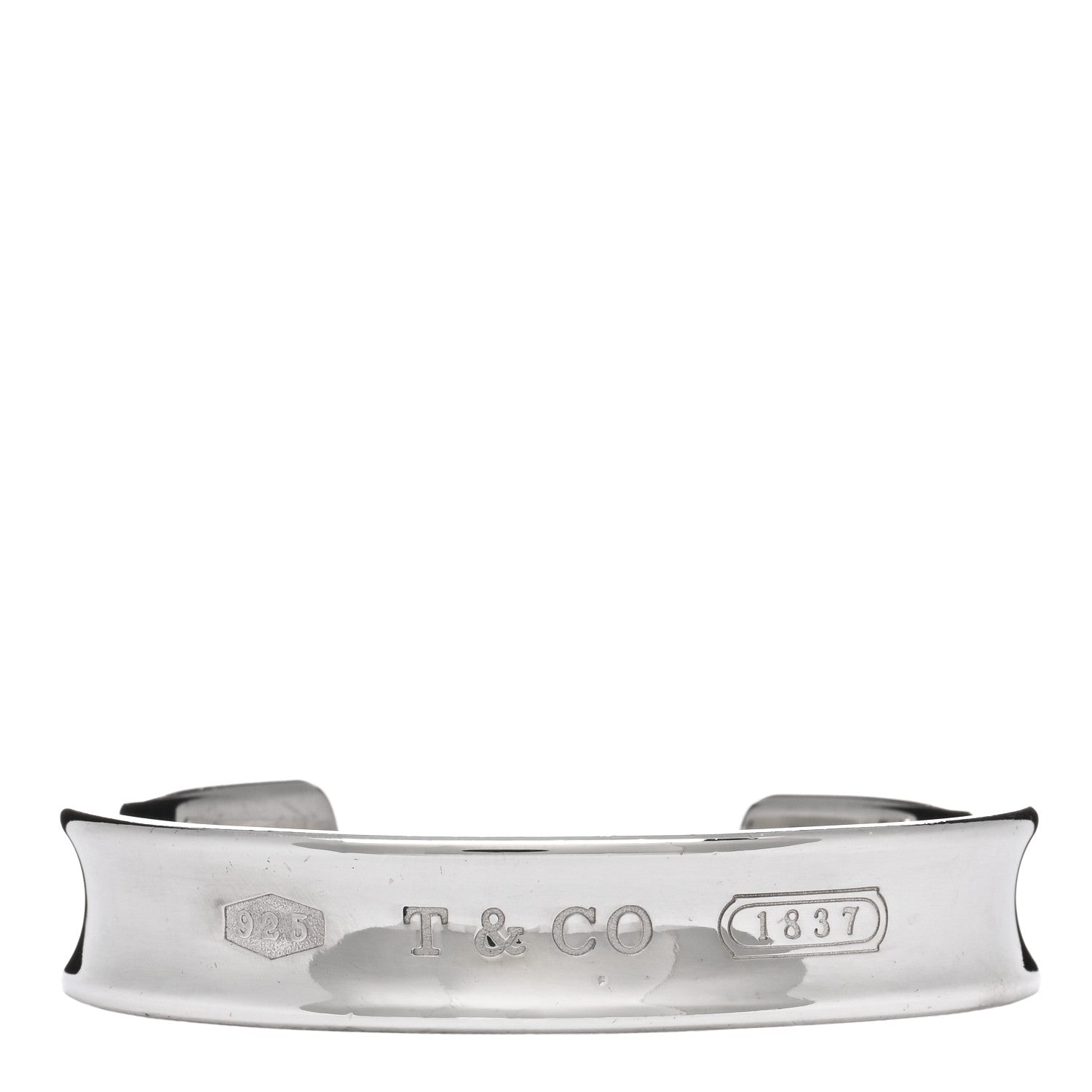 Tiffany Sterling Silver 1837 Cuff Bracelet 1 of 3