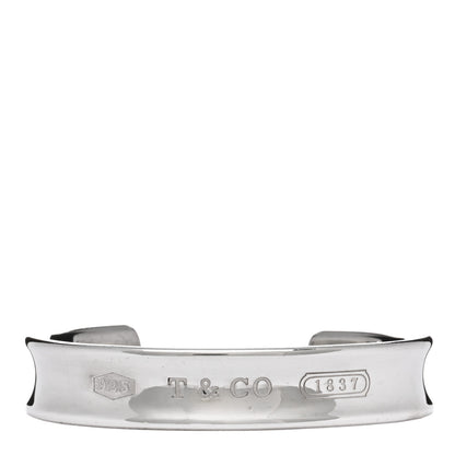 Tiffany Sterling Silver 1837 Cuff Bracelet 1 of 3