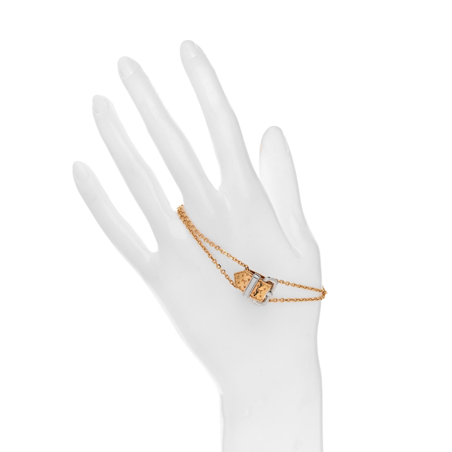 Nanogram Buckle Bracelet Gold