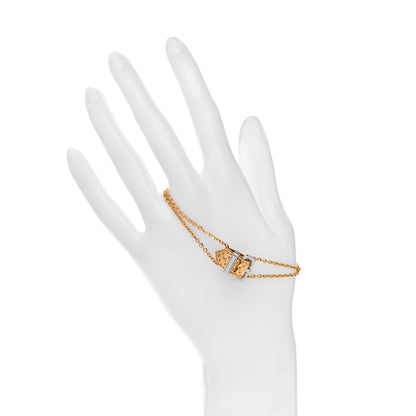 Louis Vuitton Nanogram Buckle Bracelet Gold 2 of 5
