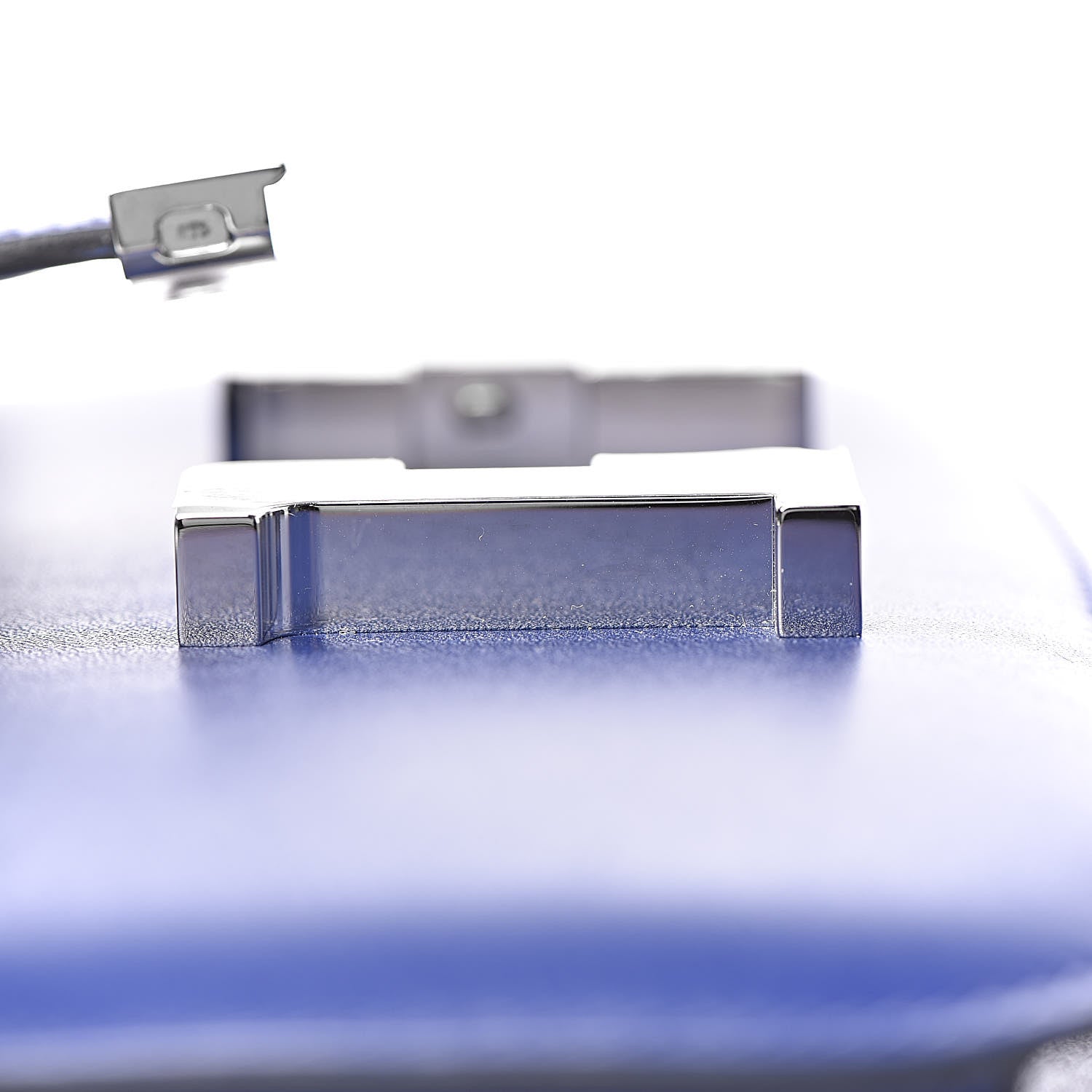 Hermes Tadelakt Constance 18 Bleu Electrique 15 of 23