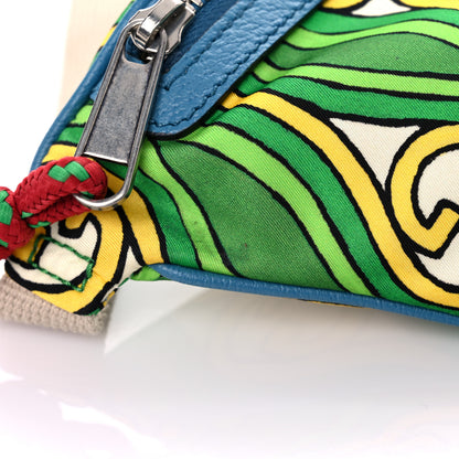 Gucci X THE NORTH FACE Econyl Nylon Belt Bag Green 13 of 15