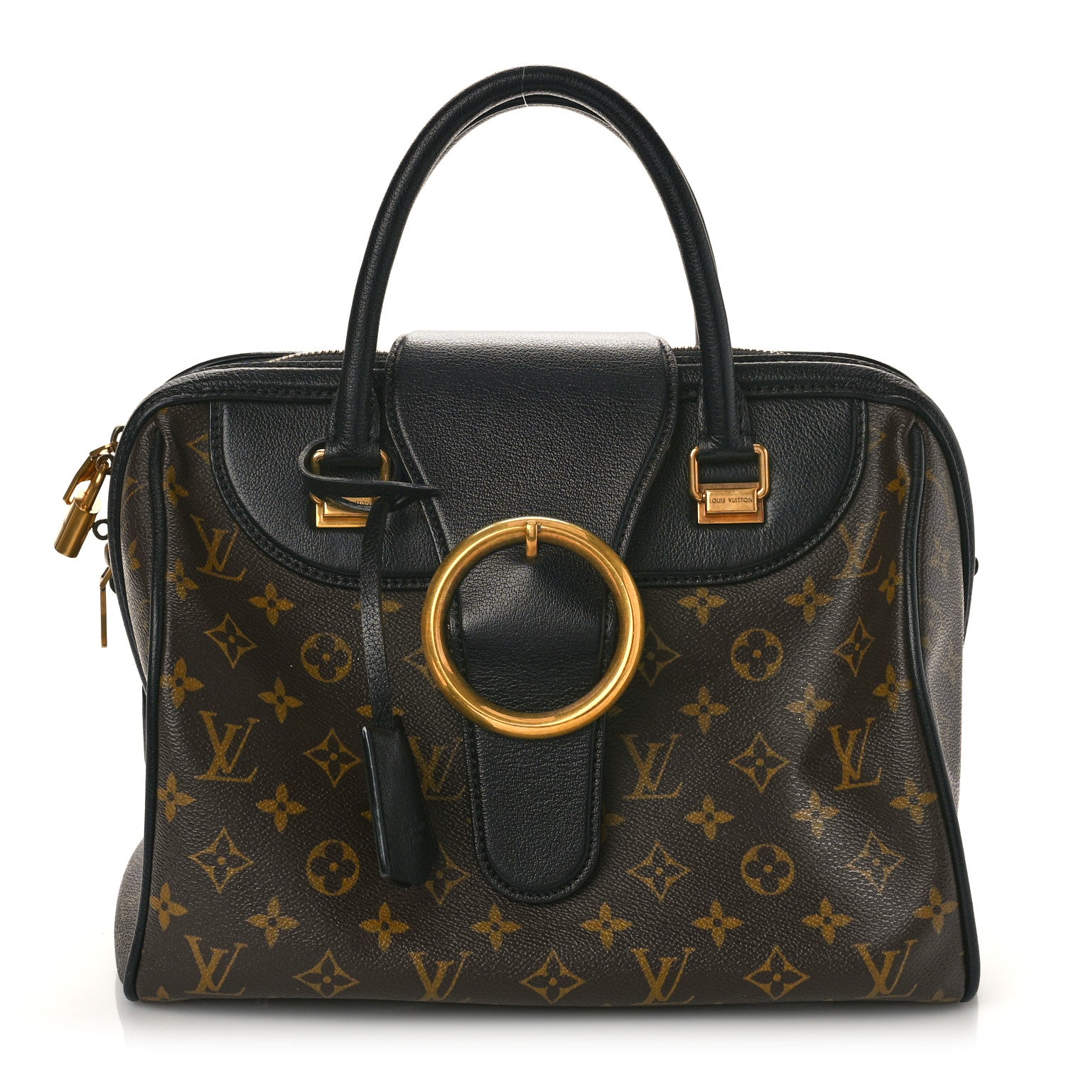 Louis Vuitton Monogram Golden Arrow Speedy Black 1 of 8