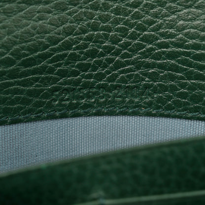 Gucci Calfskin Garden Dionysus Chain Wallet Emerald 7 of 12