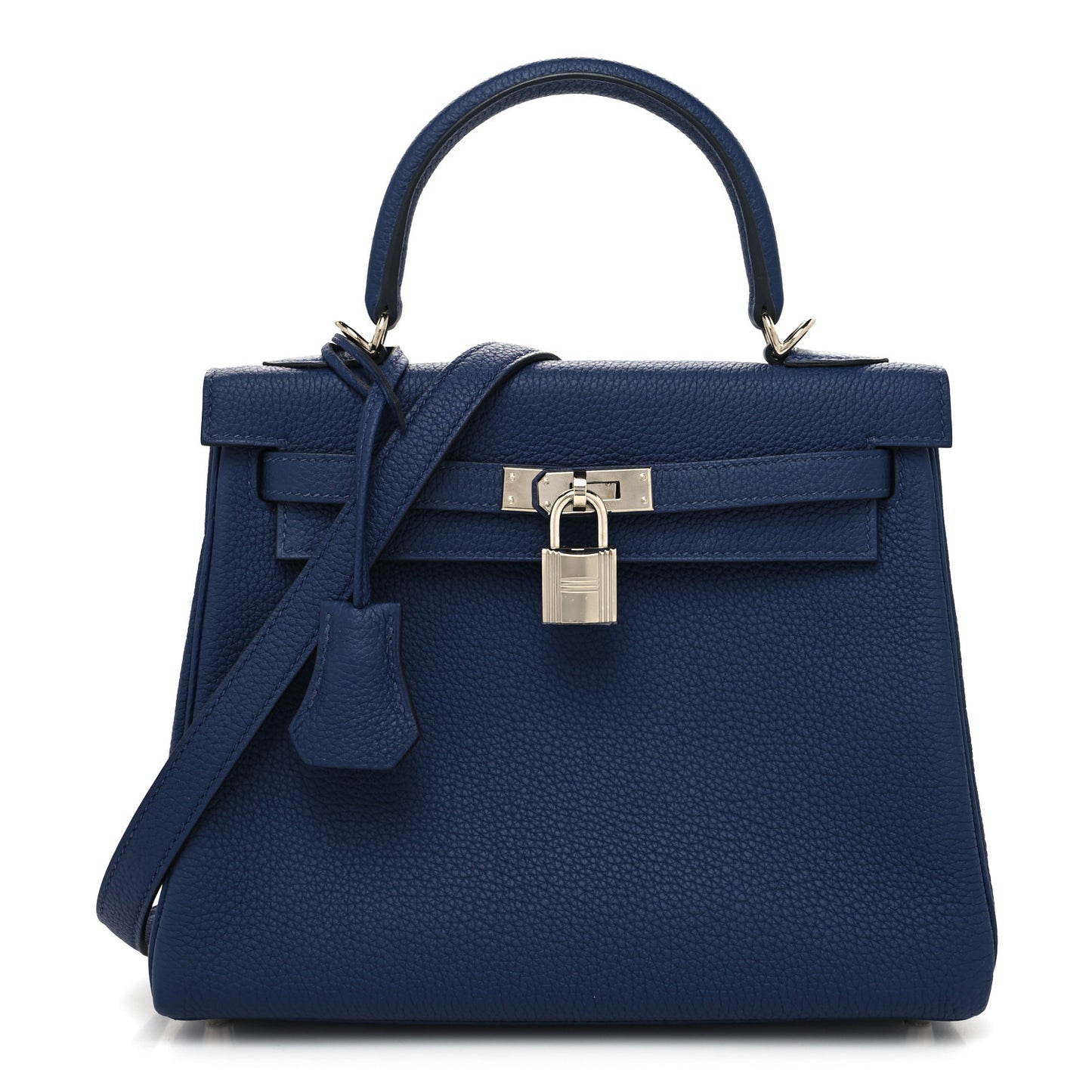Togo Kelly Retourne 25 Bleu Saphir