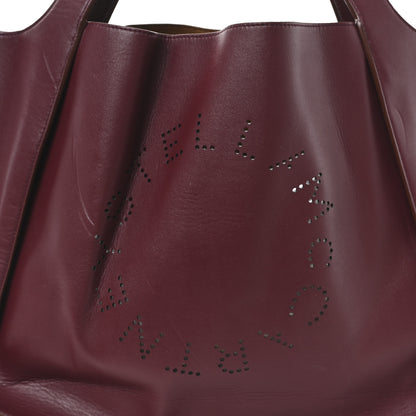 Stella McCartney Eco Alter Nappa East West Perforated Tote Wine 7 of 10