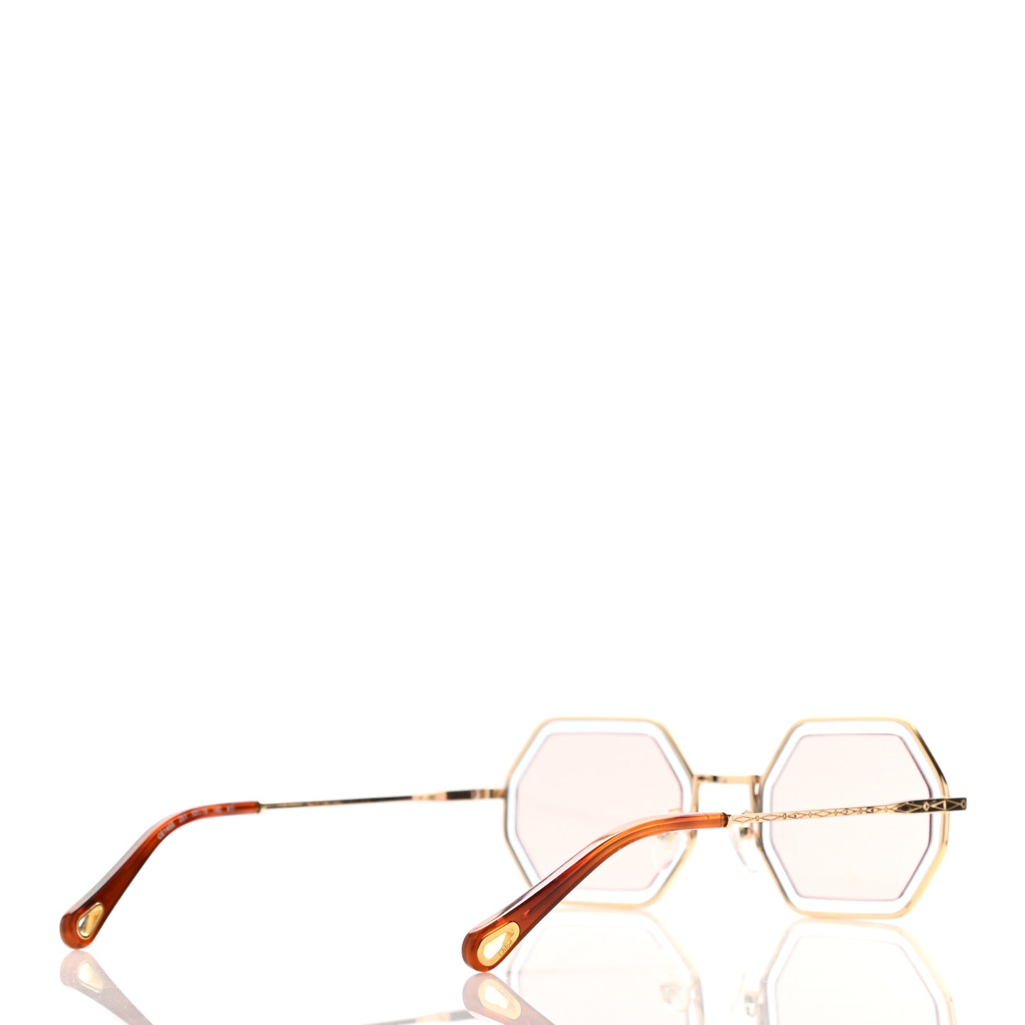 Rectangular Sunglasses CE146S Gold