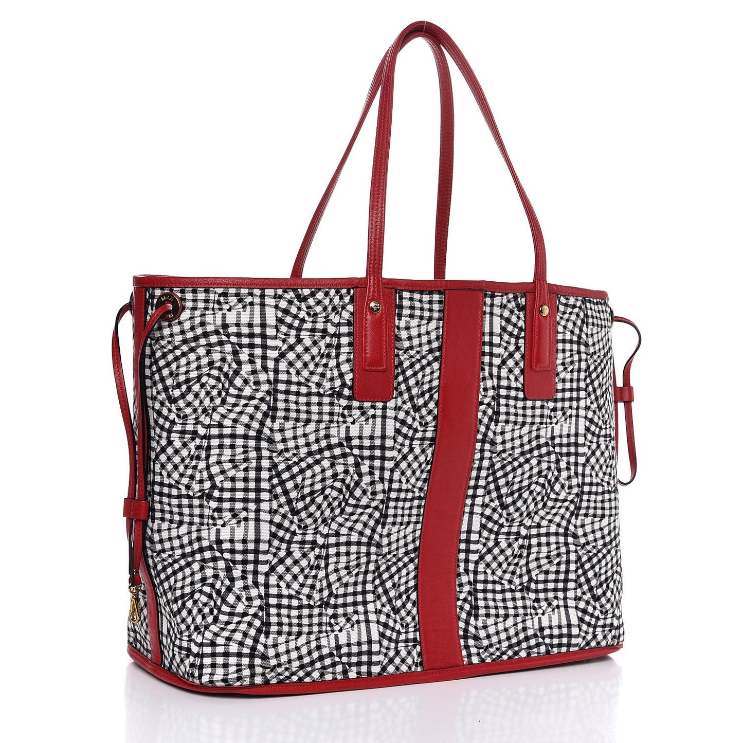 Visetos Large Liz Reversible Shopper Tote Ruby Red