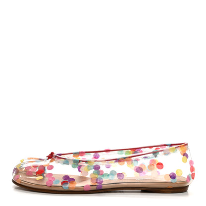 Maison Margiela PVC Confetti Printed Tabi New Ballerina Flats 39 Multicolor 1 of 9