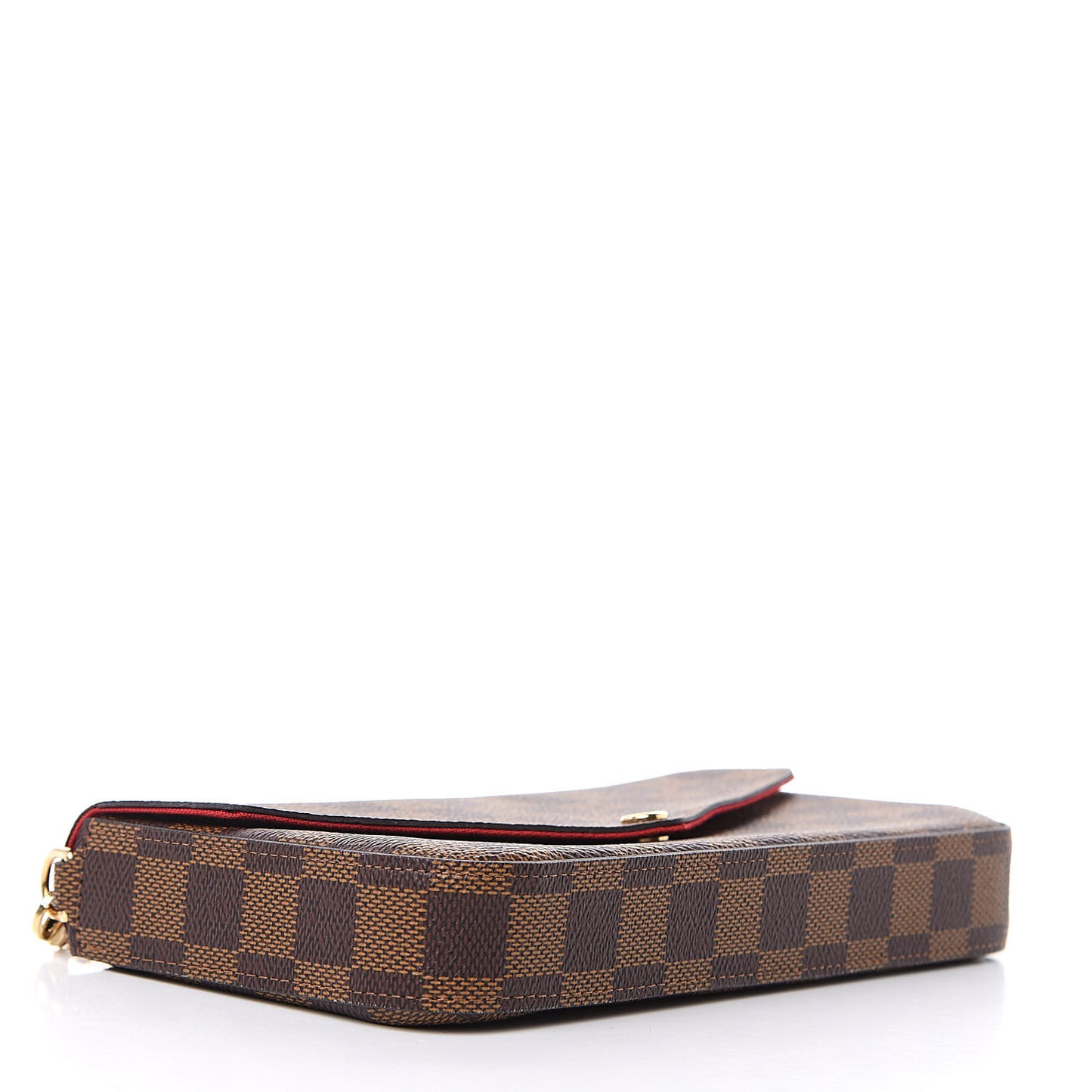 Damier Ebene Pochette Felicie Chain Wallet