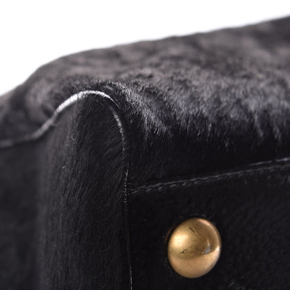 Saint Laurent Fur Medium Majorelle Black 14 of 17